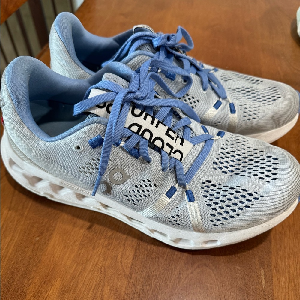 On Running Women's Light Blue Athletic Sneakers